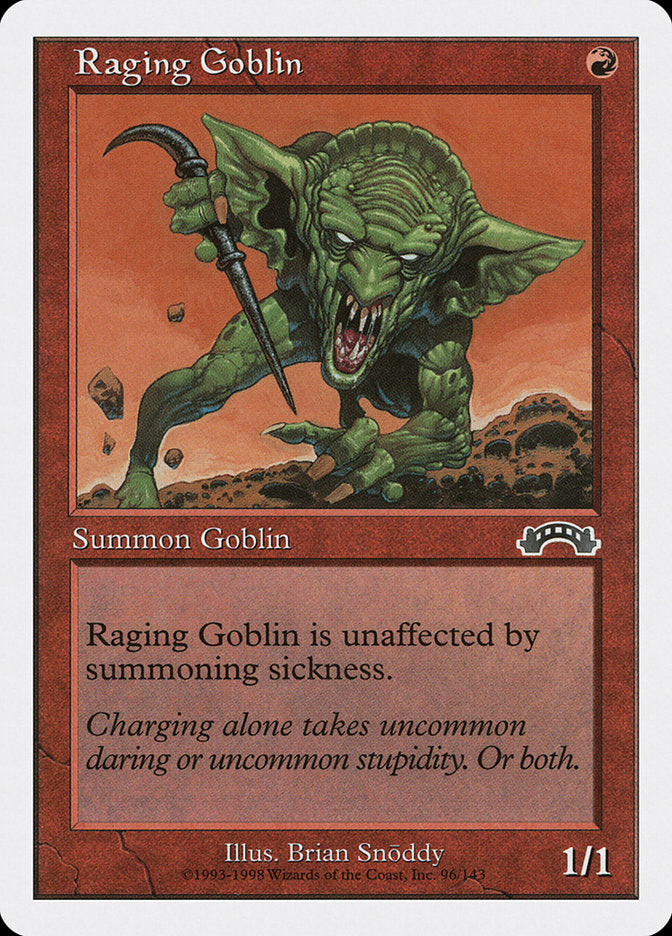 {C} Raging Goblin [Anthologies][ATH 049]