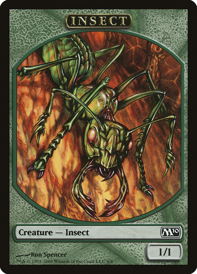 {T} Insect Token [Magic 2010 Tokens][TM10 006]