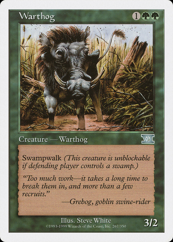 {C} Warthog [Classic Sixth Edition][6ED 267]