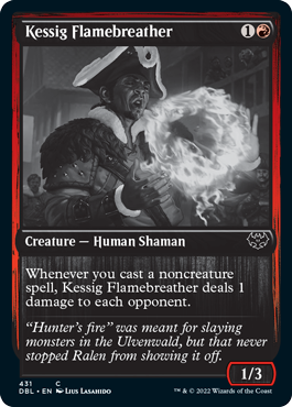 {@C} Kessig Flamebreather [Innistrad: Double Feature][DBL 431]