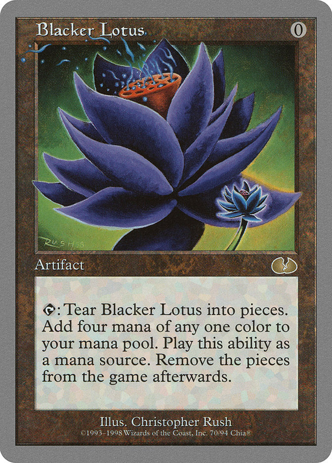 {R} Blacker Lotus [Unglued][UGL 070]