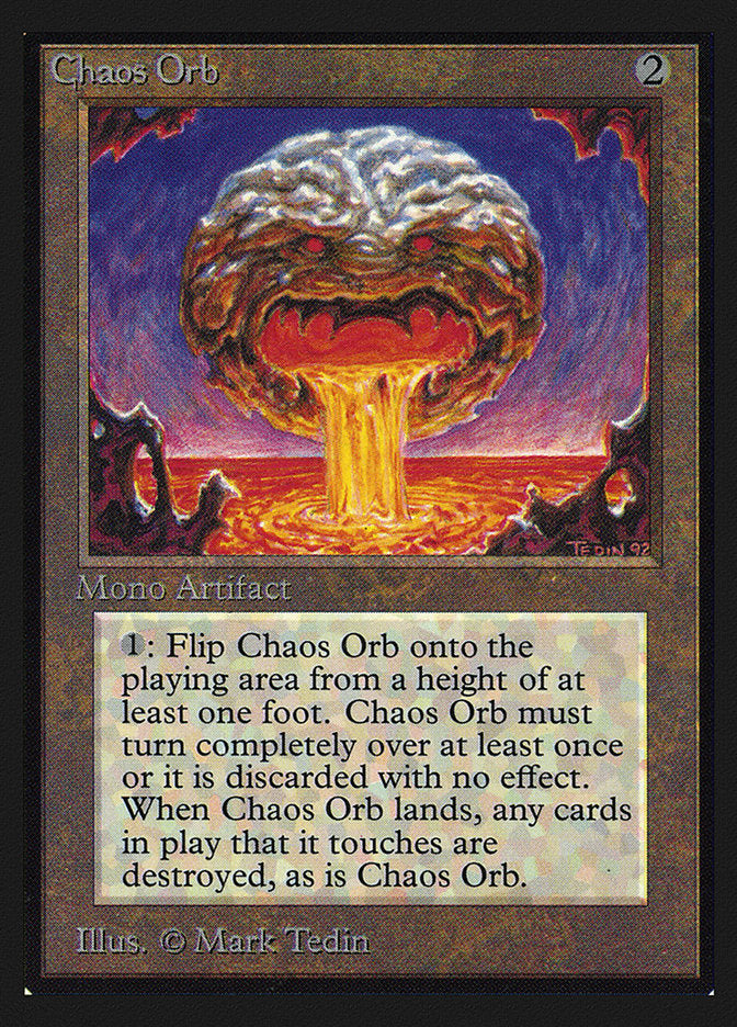 {R} Chaos Orb [International Collectorsâ Edition][GB CEI 236]
