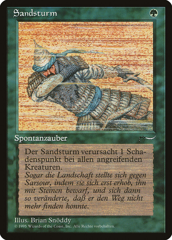{C} Sandstorm (German) - "Sandsturm" [Renaissance][REN 156]