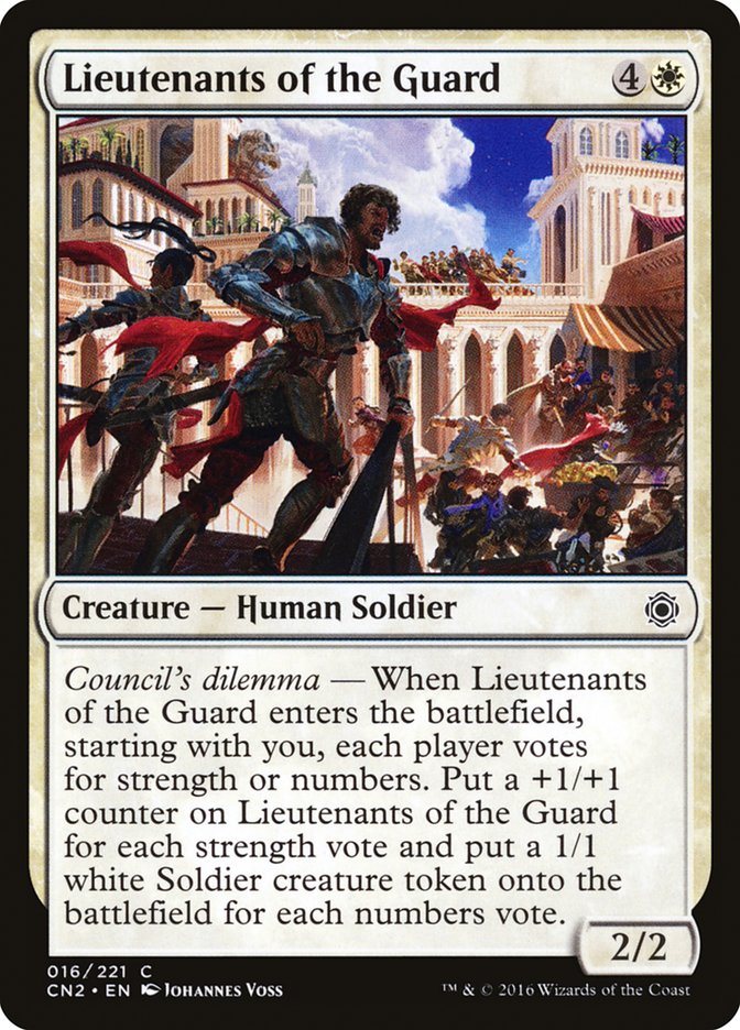 {C} Lieutenants of the Guard [Conspiracy: Take the Crown][CN2 016]