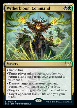 {R} Witherbloom Command [Strixhaven: School of Mages][STX 248]