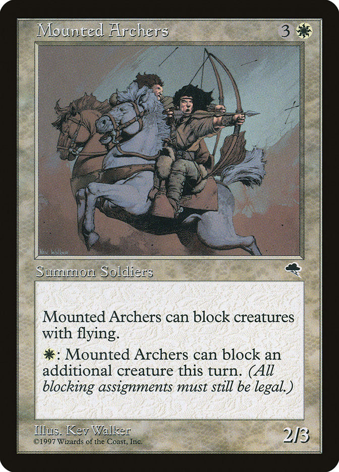 {C} Mounted Archers [Tempest][TMP 030]