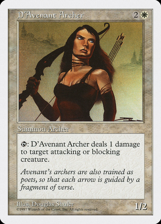 {C} D'Avenant Archer [Fifth Edition][5ED 023]