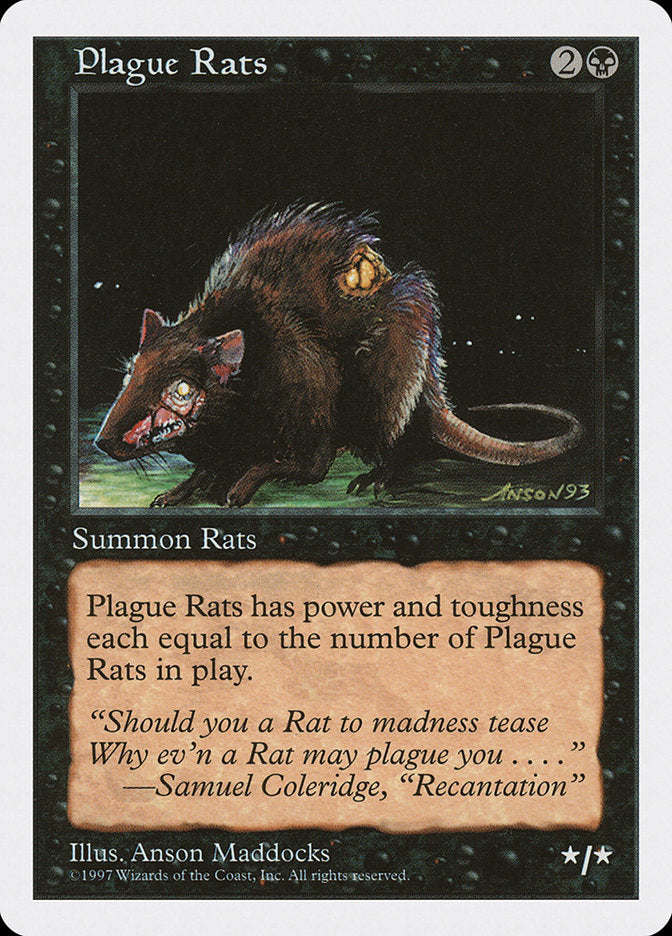 {C} Plague Rats [Fifth Edition][5ED 188]