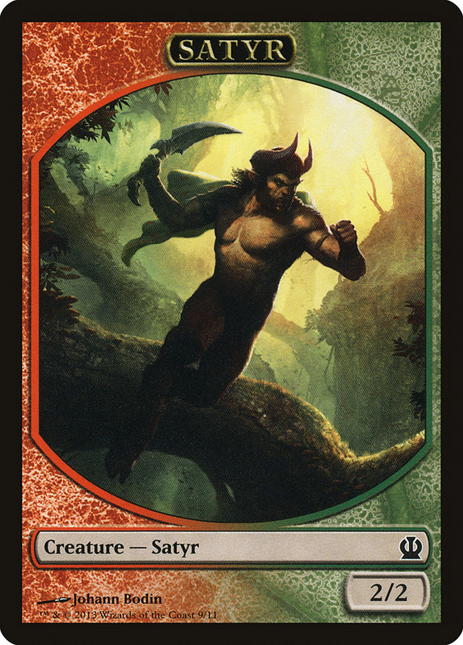 {T} Satyr Token [Theros Tokens][TTHS 009]