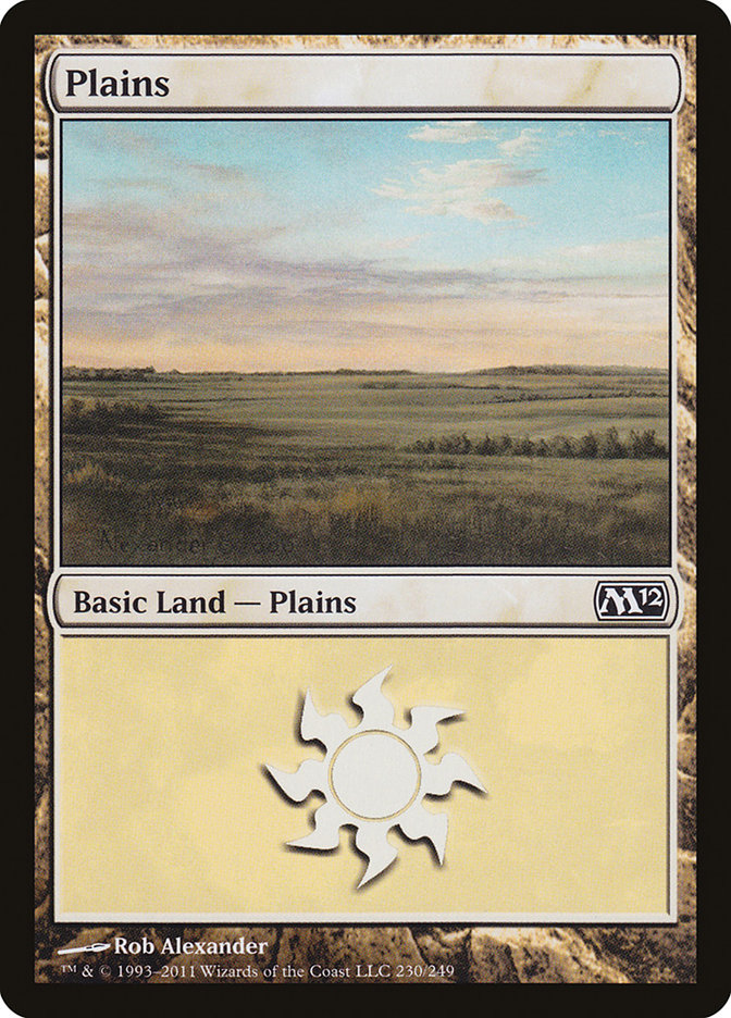 {B}[M12 230] Plains (230) [Magic 2012]