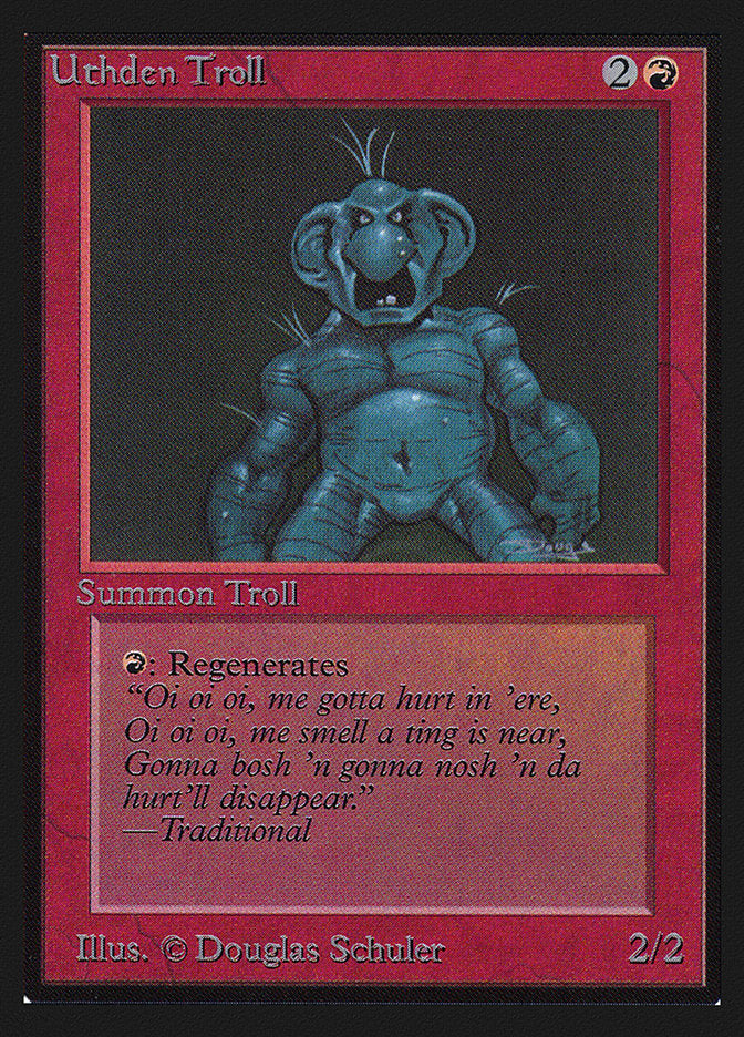 {C} Uthden Troll [International Collectorsâ Edition][GB CEI 181]