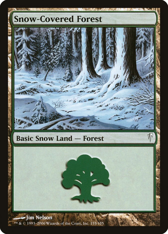 {B}[CSP 155] Snow-Covered Forest [Coldsnap]