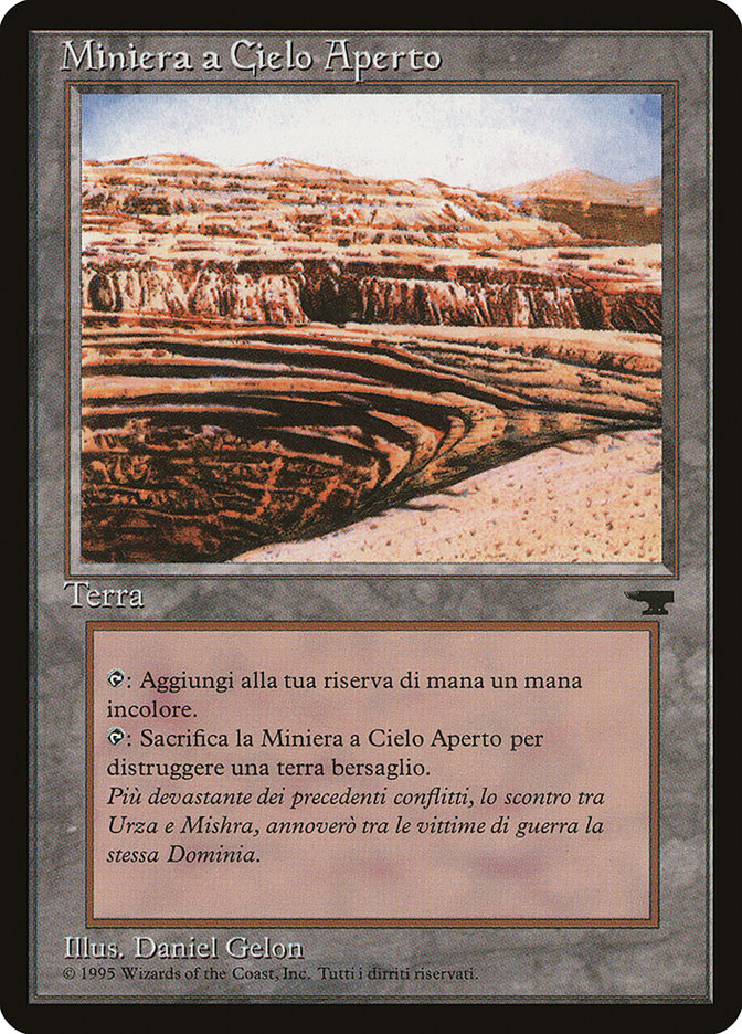 {C} Strip Mine (Italian) - "Miniera a Cielo Aperto" [Rinascimento][RIN 174]