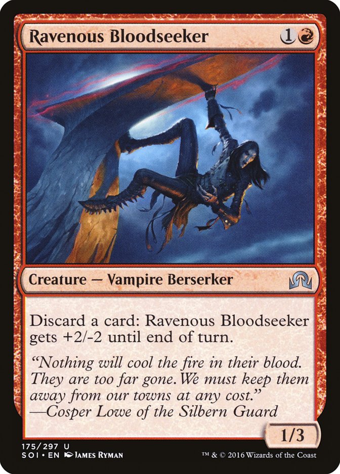 {C} Ravenous Bloodseeker [Shadows over Innistrad][SOI 175]