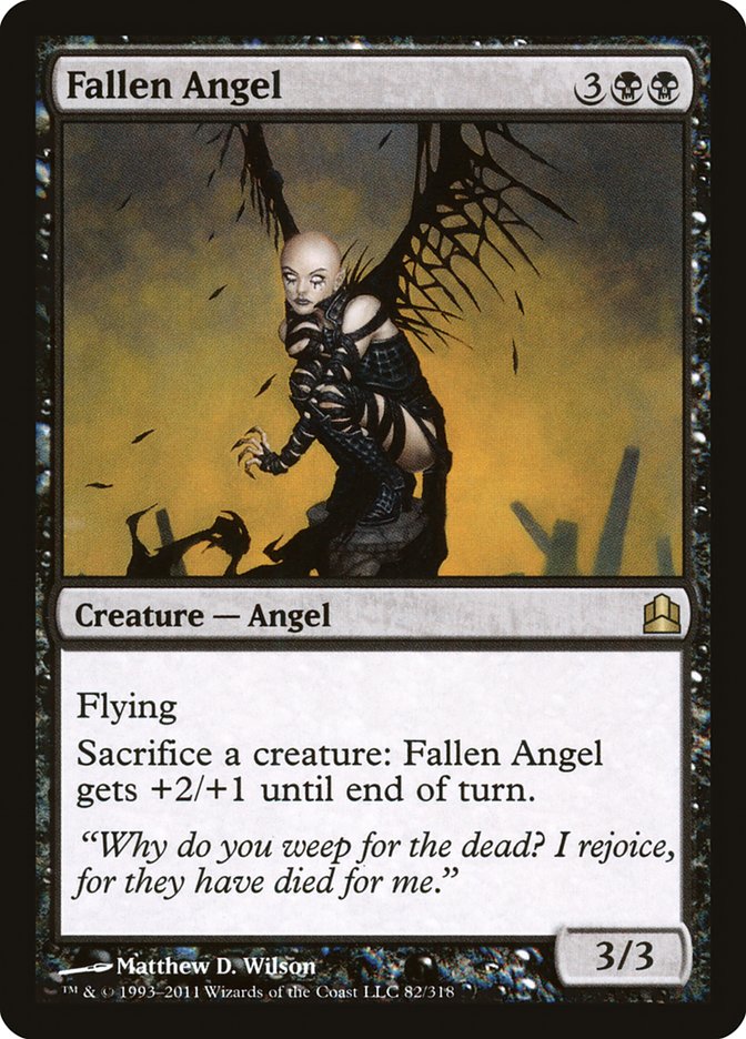 {R} Fallen Angel [Commander 2011][CMD 082]
