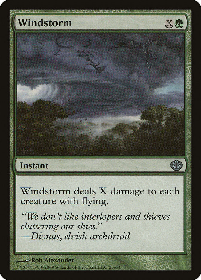 {C} Windstorm [Duel Decks: Garruk vs. Liliana][DDD 025]