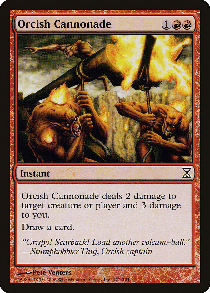 {C} Orcish Cannonade [Time Spiral][TSP 172]