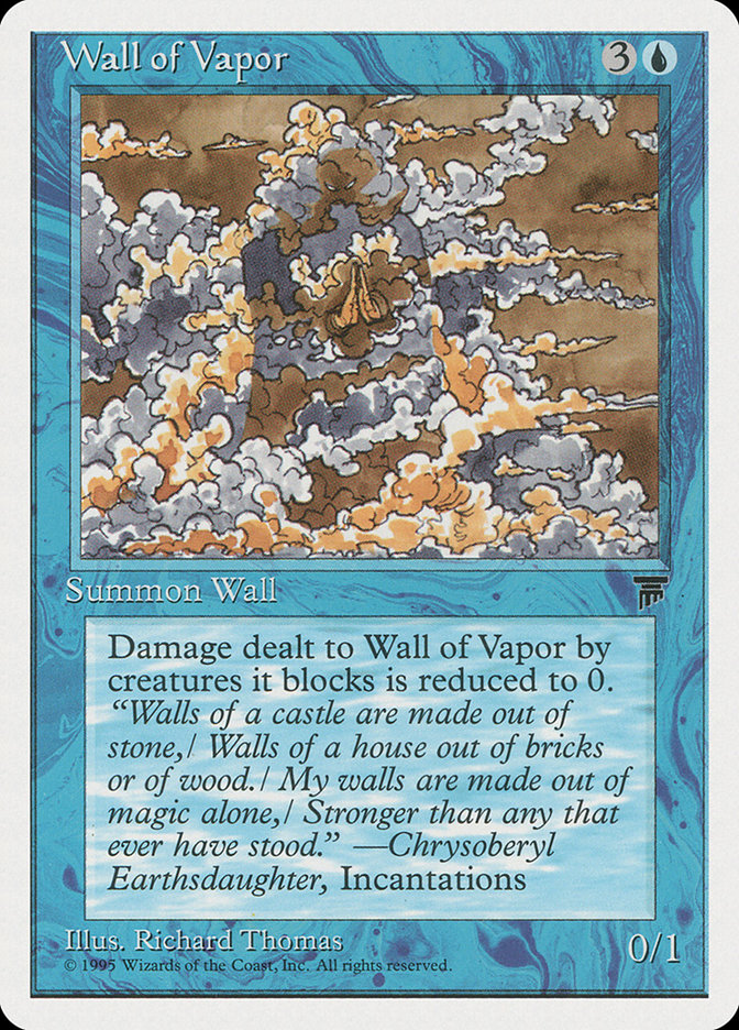 {C} Wall of Vapor [Chronicles][CHR 027]