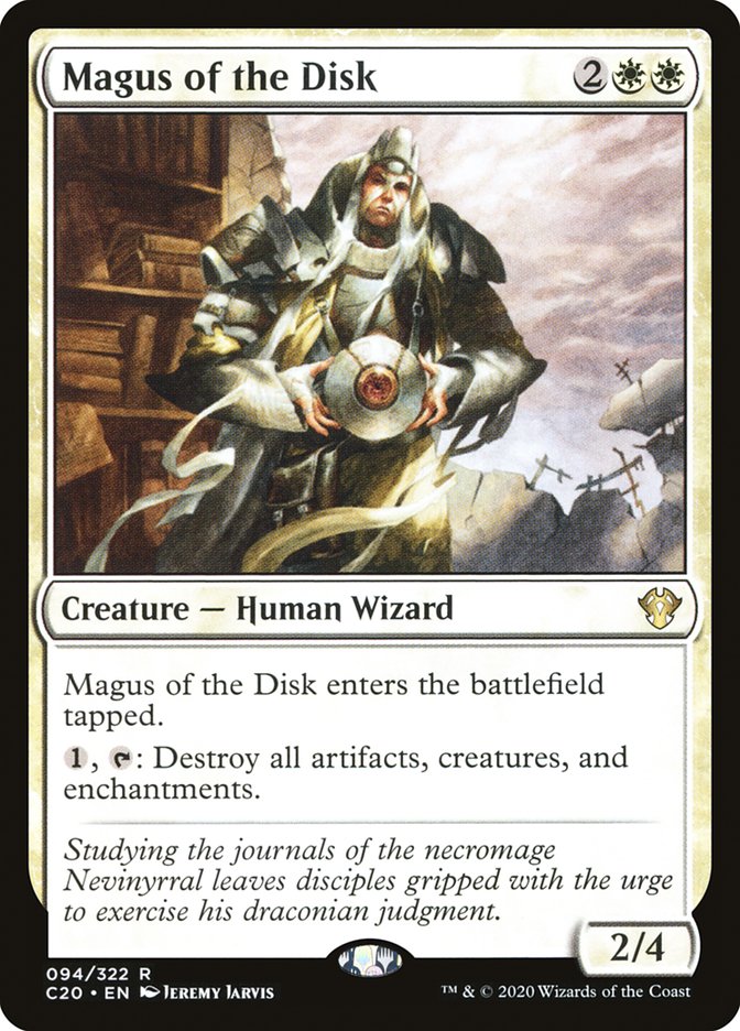{R} Magus of the Disk [Commander 2020][C20 094]