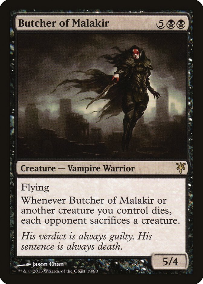 {R} Butcher of Malakir [Duel Decks: Sorin vs. Tibalt][DDK 018]