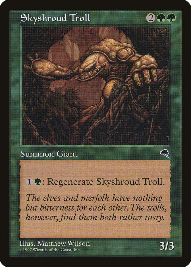 {C} Skyshroud Troll [Tempest][TMP 257]