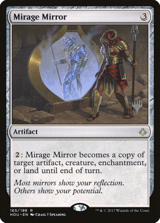 {R} Mirage Mirror (Promo Pack) [Hour of Devastation Promos][PP HOU 165]
