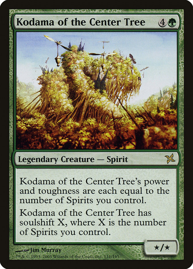 {R} Kodama of the Center Tree [Betrayers of Kamigawa][BOK 131]