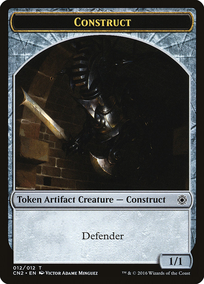 {T} Construct Token [Conspiracy: Take the Crown Tokens][TCN2 012]