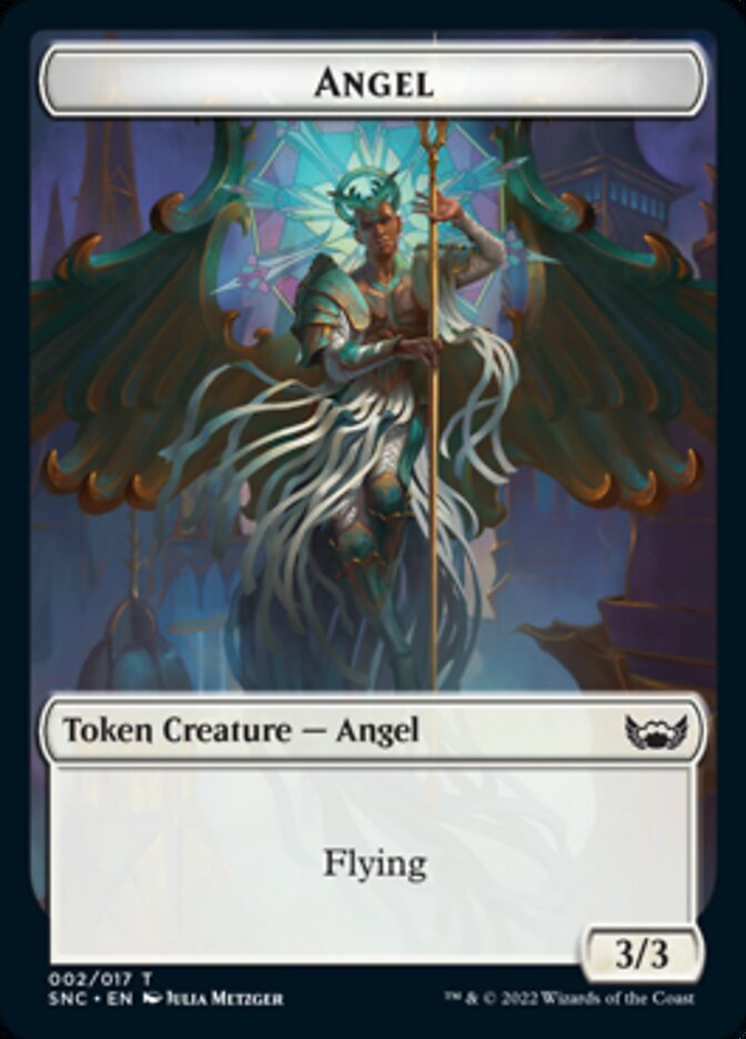 {T} Angel Token [Streets of New Capenna Tokens][TSNC 002]