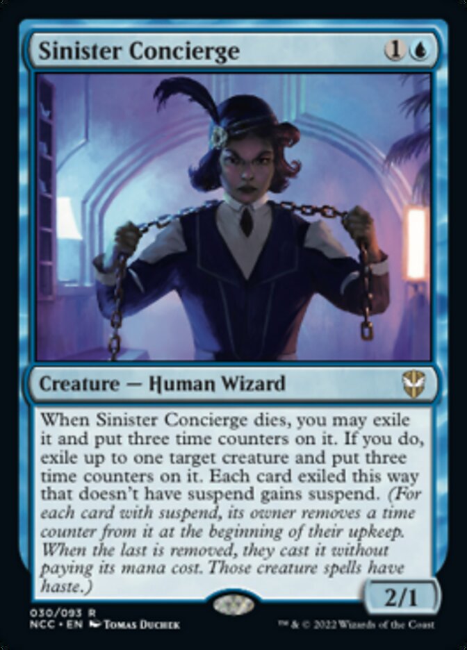 {R} Sinister Concierge [Streets of New Capenna Commander][NCC 030]