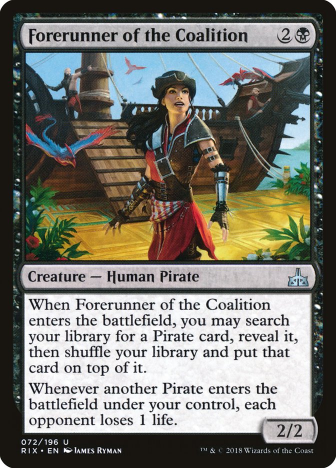 {C} Forerunner of the Coalition [Rivals of Ixalan][RIX 072]
