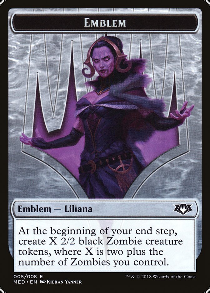 {T} Liliana, the Last Hope Emblem [Mythic Edition Tokens][TMED G5]