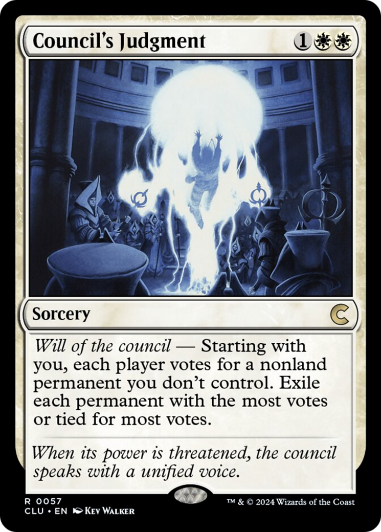 Council's Judgment [Ravnica: Clue Edition]
