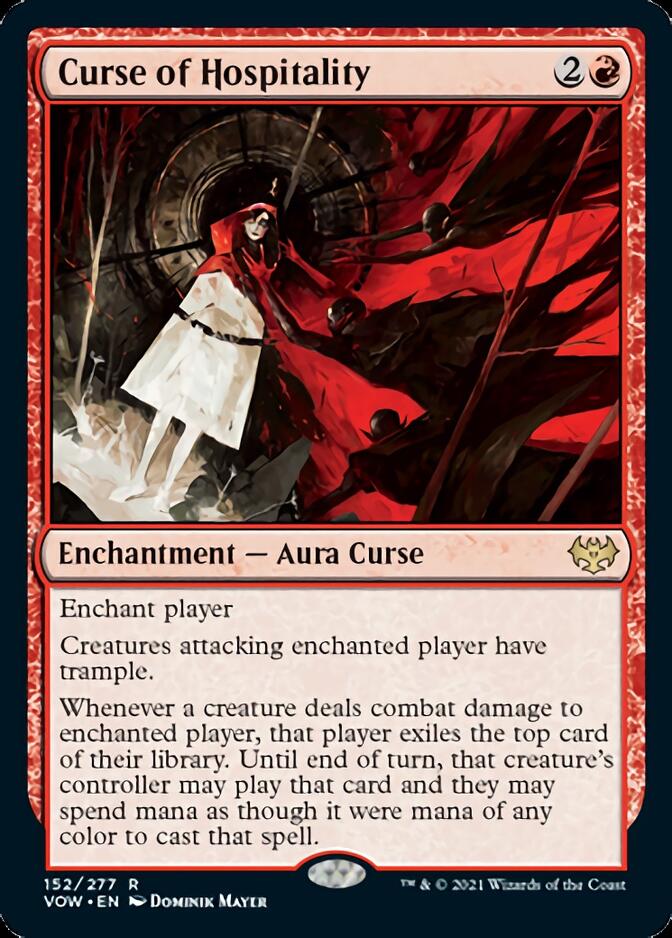 {@R} Curse of Hospitality [Innistrad: Crimson Vow][VOW 152]