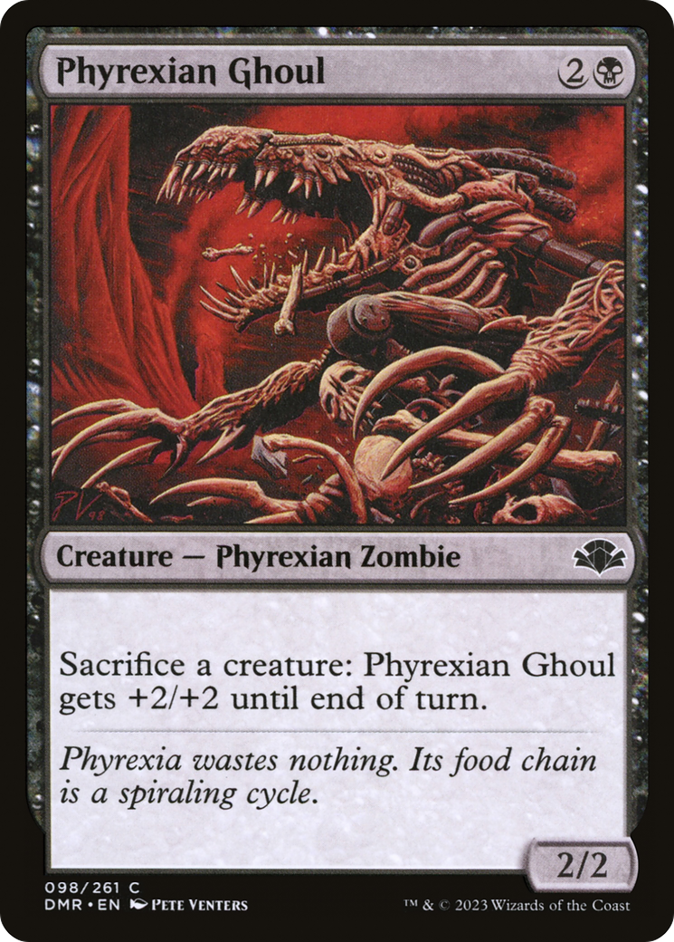 {C} Phyrexian Ghoul [Dominaria Remastered][DMR 098]
