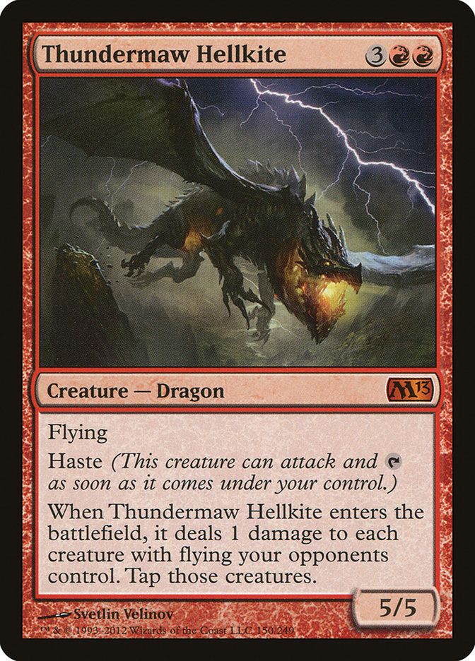 {R} Thundermaw Hellkite [Magic 2013][M13 150]
