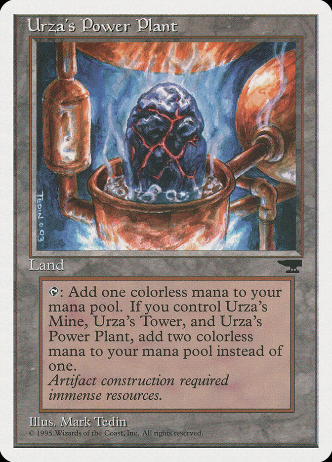 {C} Urza's Power Plant (Boiling Rock) [Chronicles][CHR 115A]