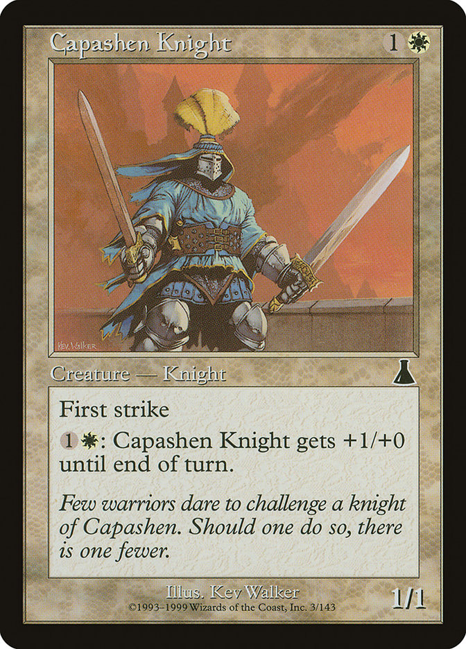 {C} Capashen Knight [Urza's Destiny][UDS 003]