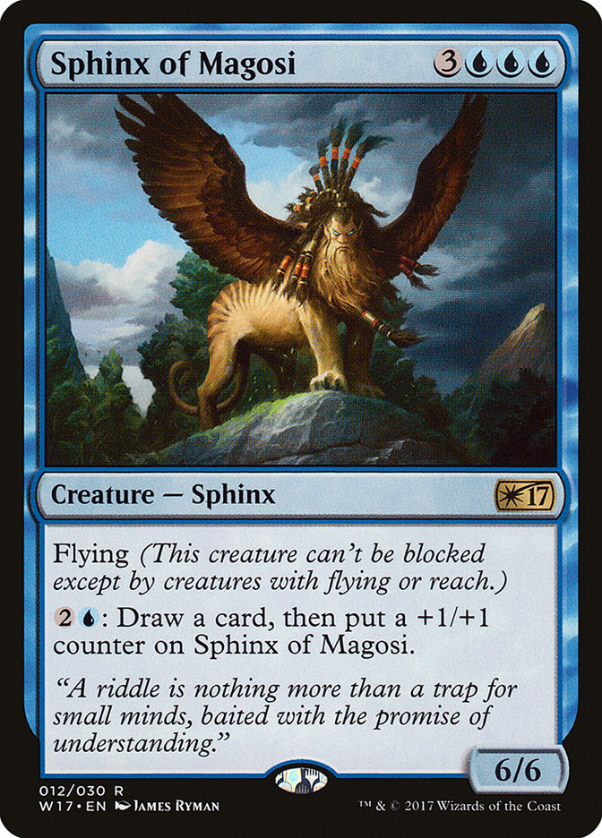 {R} Sphinx of Magosi [Welcome Deck 2017][W17 012]