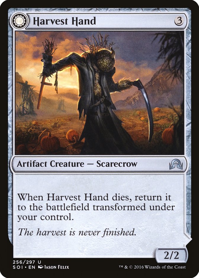 {C} Harvest Hand // Scrounged Scythe [Shadows over Innistrad][SOI 256]