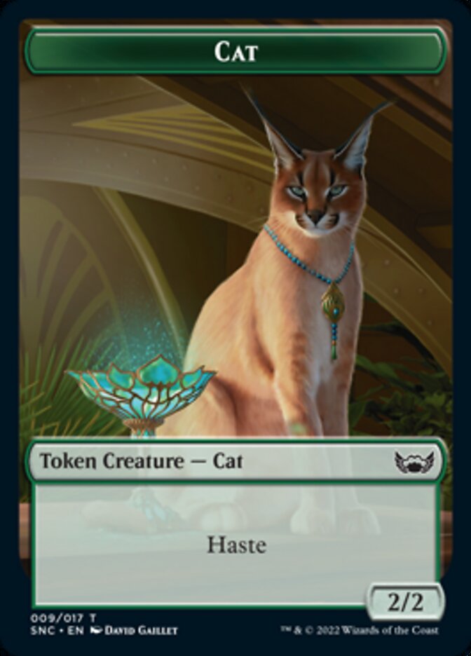 {T} Cat Token [Streets of New Capenna Tokens][TSNC 009]