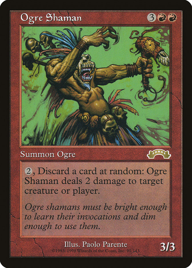 {R} Ogre Shaman [Exodus][EXO 091]