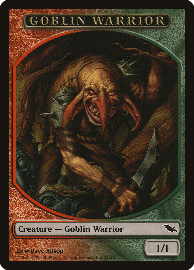 {T} Goblin Warrior Token [Shadowmoor Tokens][TSHM 011]