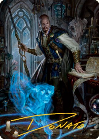 {A} Mordenkainen Art Card (Gold-Stamped Signature) [Dungeons & Dragons: Adventures in the Forgotten Realms Art Series][GS AAFR 075]