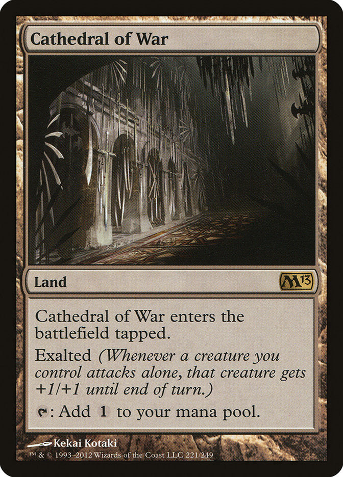 {R} Cathedral of War [Magic 2013][M13 221]