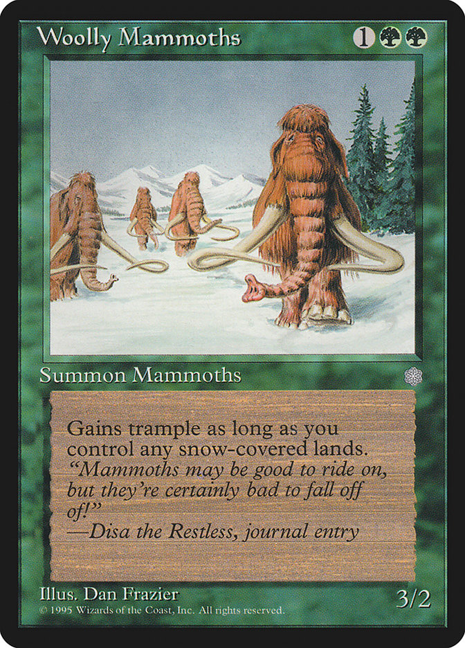 {C} Woolly Mammoths [Ice Age][ICE 278]
