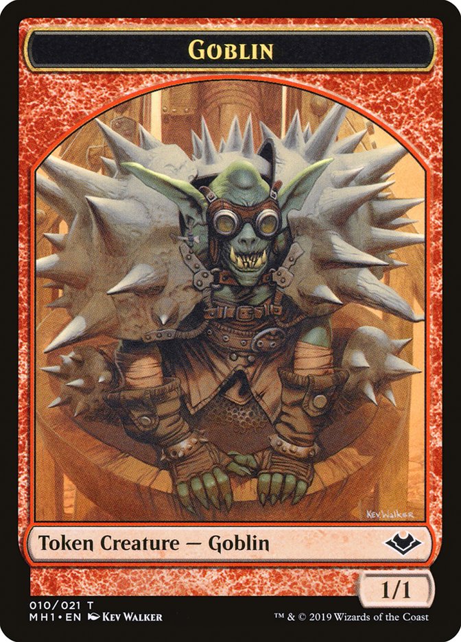 {T} Elemental (009) // Goblin Double-Sided Token [Modern Horizons Tokens][TMH1 007]