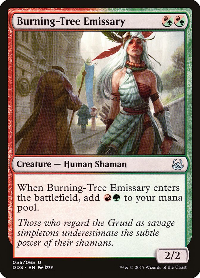 {C} Burning-Tree Emissary [Duel Decks: Mind vs. Might][DDS 055]