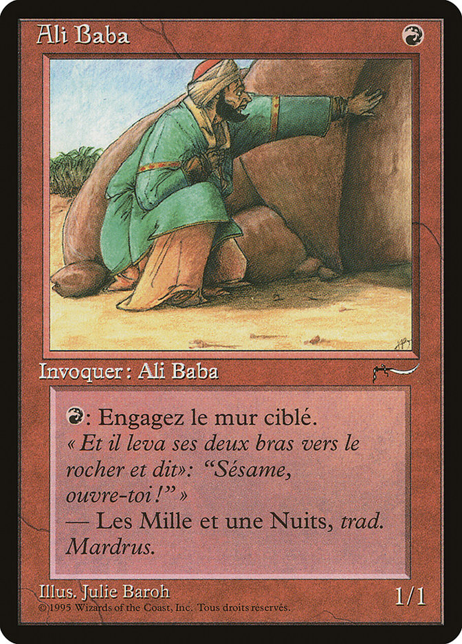 {C} Ali Baba (French) [Renaissance][REN 071]