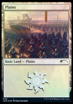 {B}[SLD 540] Plains (Legion) (540) [Secret Lair Drop Promos]